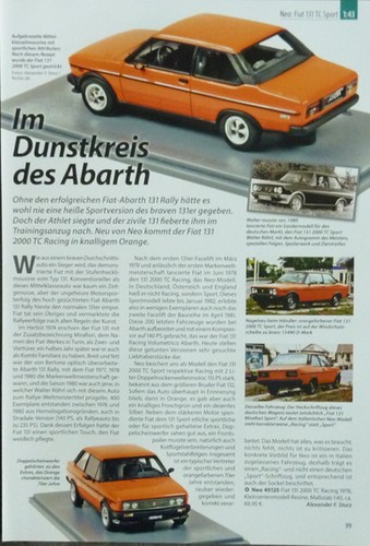 Fiat 131 abarth - 131, sport