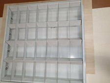 PLAFONIERA NEON INCASSO 60X60 SILVANIA senza neon SI POSSONO montare a led