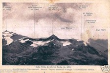 lm 140Anni 30 DALLA VETTA DEL CORNO GAVIA(Brescia)- FP non viagg. Ed. C.A.I. BS
