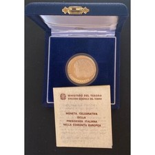 PRESIDENZA ITALIANA COMUNITA' EUROPEA 500 LIRE 1985 CEE PROOF UNC