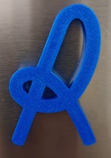 Calamita 3D Blu Lanerossi