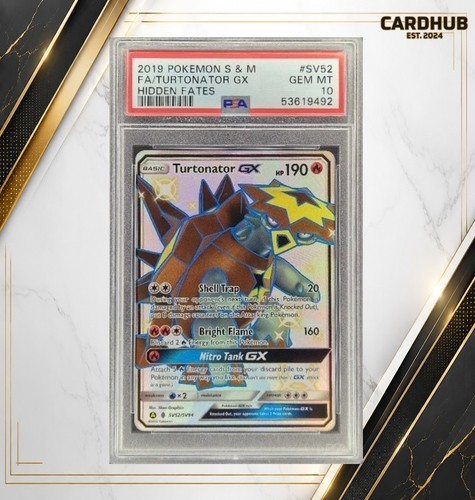 Carta pokemon turtonator - carta,