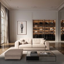 RENE 3 SEATER SOFA BED