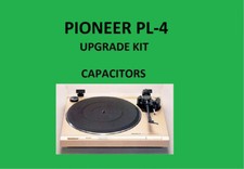 KIT riparazione giradischi PIONEER PL-4 - tutti i condensatori