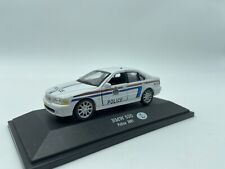 MODELLINO AUTO BMW 530 SERIE 5 POLICE LUXEMBOURG 2001 - EDICOLA - SCALA 1:43