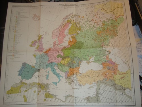 Europa etnica 1940 cartina - europa,