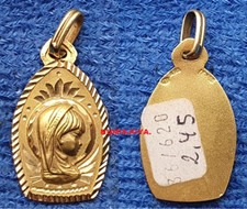 MEDAGLIA VERGINE BAMBINA ORO