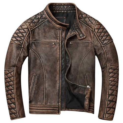 Giacca pelle per moto - giacca,