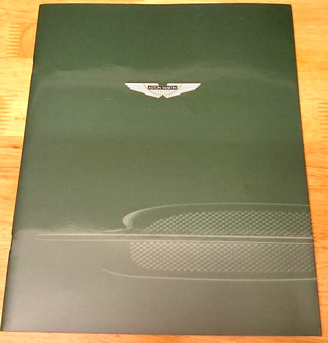 Brochure depliant aston martin - brochure,