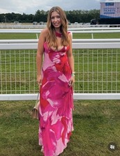 Zara Vestito Sciarpa Foulard