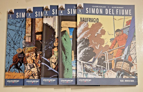 Auclair simon del fiume - del, 1-5