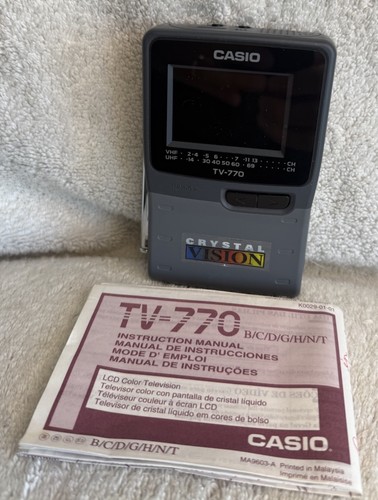 Casio crystal vision - vision, tv