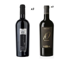 3 bottiglie 10 VENDEMMIE + 3