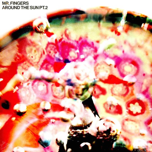Fingers around the sun - around,