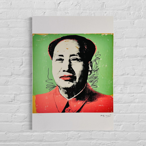 Andy warhol mao verde - warhol,