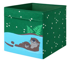 IKEA SKOGSDUVA Scatola Verde