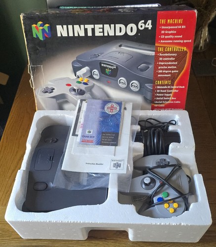 Console n64 boxata - n64, completa