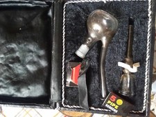 set pipa in vetro con astuccio