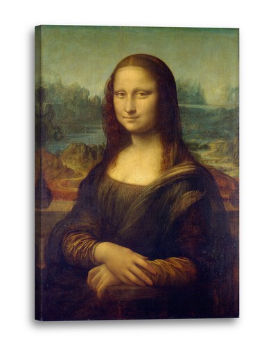 Tela cornice leonardo vinci - leonardo, da