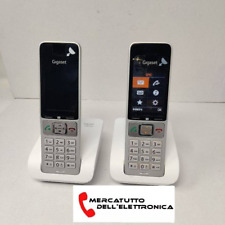 Telefono Cordless Gigaset Comfort 501 Duo Vivavoce Presa Cuffie Display a Colori