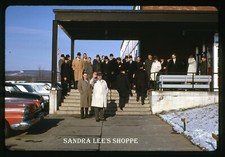 #729 Slide 1964 Men Outside