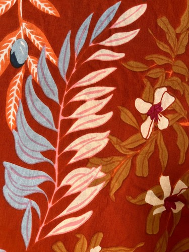 Tessuto cotone multi floreale