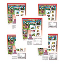 Pull Tab Ticket- Hard Card -