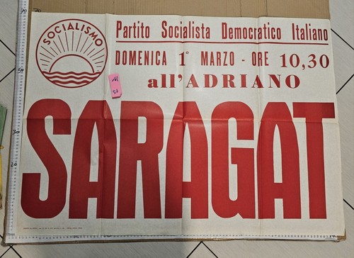 Manifesto politica saragat - manifesto,