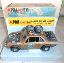 POLITOYS ART. S 19 RARE "LANCIA FULVIA 1600HF SPEDIZIONE POLARE" BOX ORIGINALE