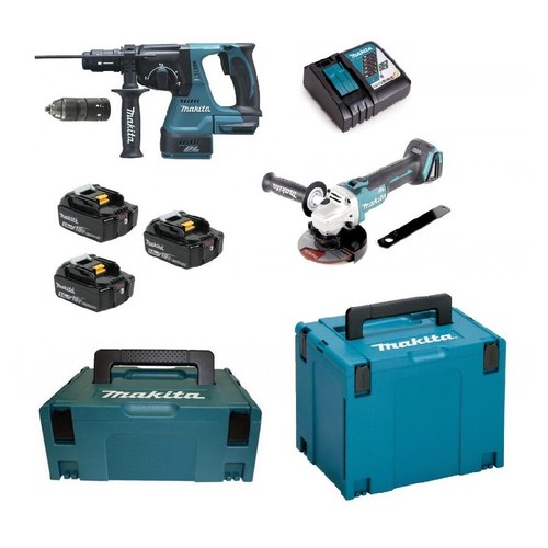 Makita dlx2256tj1 kit 18v - makita,