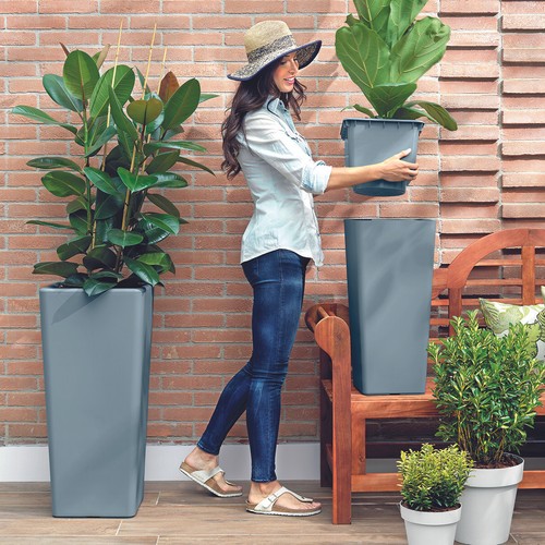 Vaso cache pot clou quadrato - vaso, cache-pot