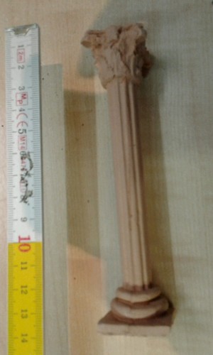 Colonne gesso resina - 2,