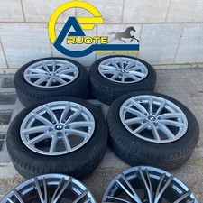 KIT 4 CERCHI IN LEGA DA 17 ORIGINALI BMW CON PNEUMATICI BRIDGESTONE 225 50 R17