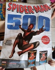 LOCANDINA POSTER PROMO SPIDERMAN L' UOMO RAGNO #500 ORO EDITION manifesto gadget