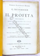 Music Sheet Music - Meyerbeer