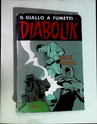 Diabolik ristampa costola - diabolik,