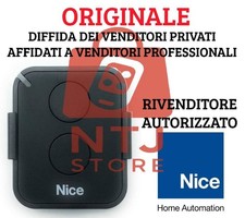 Telecomando ORIGINALE Nice Era Flor FLO2RE rolling code 2 tasti 433,92MHz