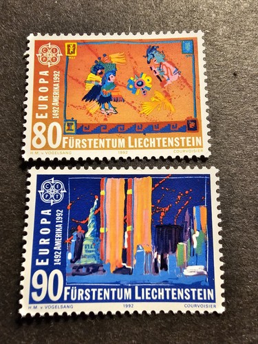 Timbro liechtenstein europa - timbro,