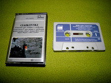 Tchaikovsky - Concerto For Piano & For Violin - Michele Auclair RARE Cassette NM
