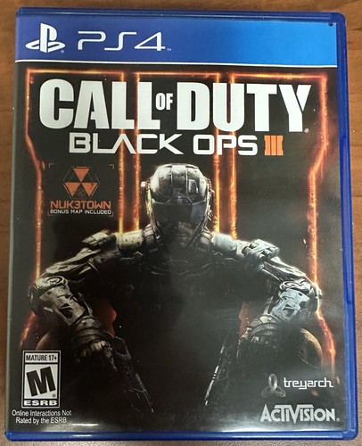Call duty black ops iii - black,