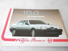 Alfa Romeo 164 TD Libretto uso manutenzione