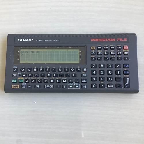 Sharp e200 pocket computer - pc-e200,