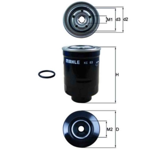 Filtro carburante 83d - filtro,