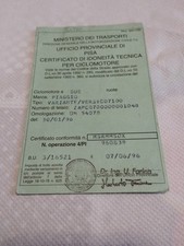 Piaggio Zip 1996 Libretto No