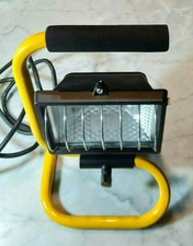 LAMPADA FARO PORTATILE DA LAVORO ALOGENA-POTENZA MAX 150W-MOLTO POTENTE 
