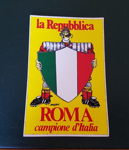 Calcio roma l adesivo - calcio, l'