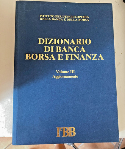 Dizionario banca borsa - di, e