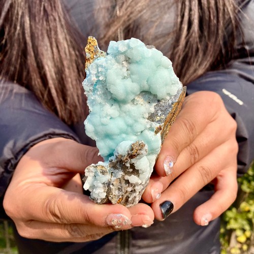 156g natural clear blue - clear, blue-vein