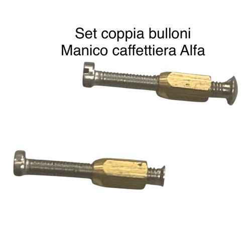 Ricambio coppia viti bulloni - coppia,