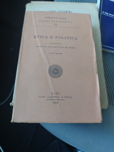 Benedetto croce etica - croce,